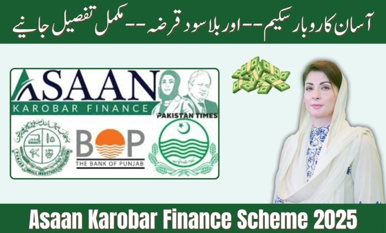 Asaan Karobar Finance Scheme