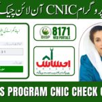 Ehsaas Program CNIC Check Online