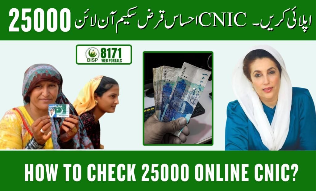 How to Check 25000 Online CNIC?
