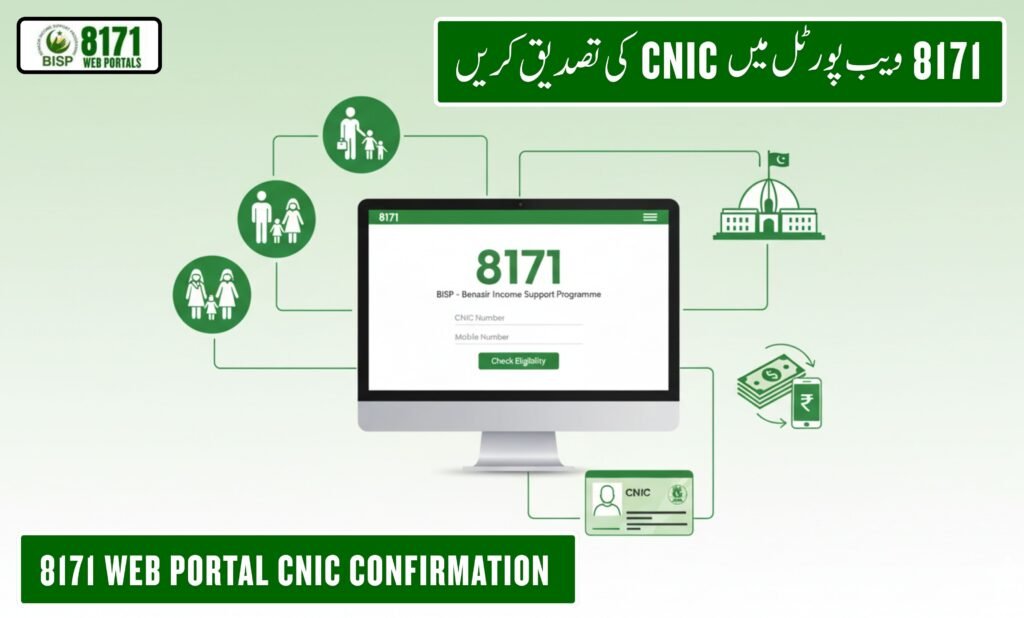 8171 web portal cnic confirmation